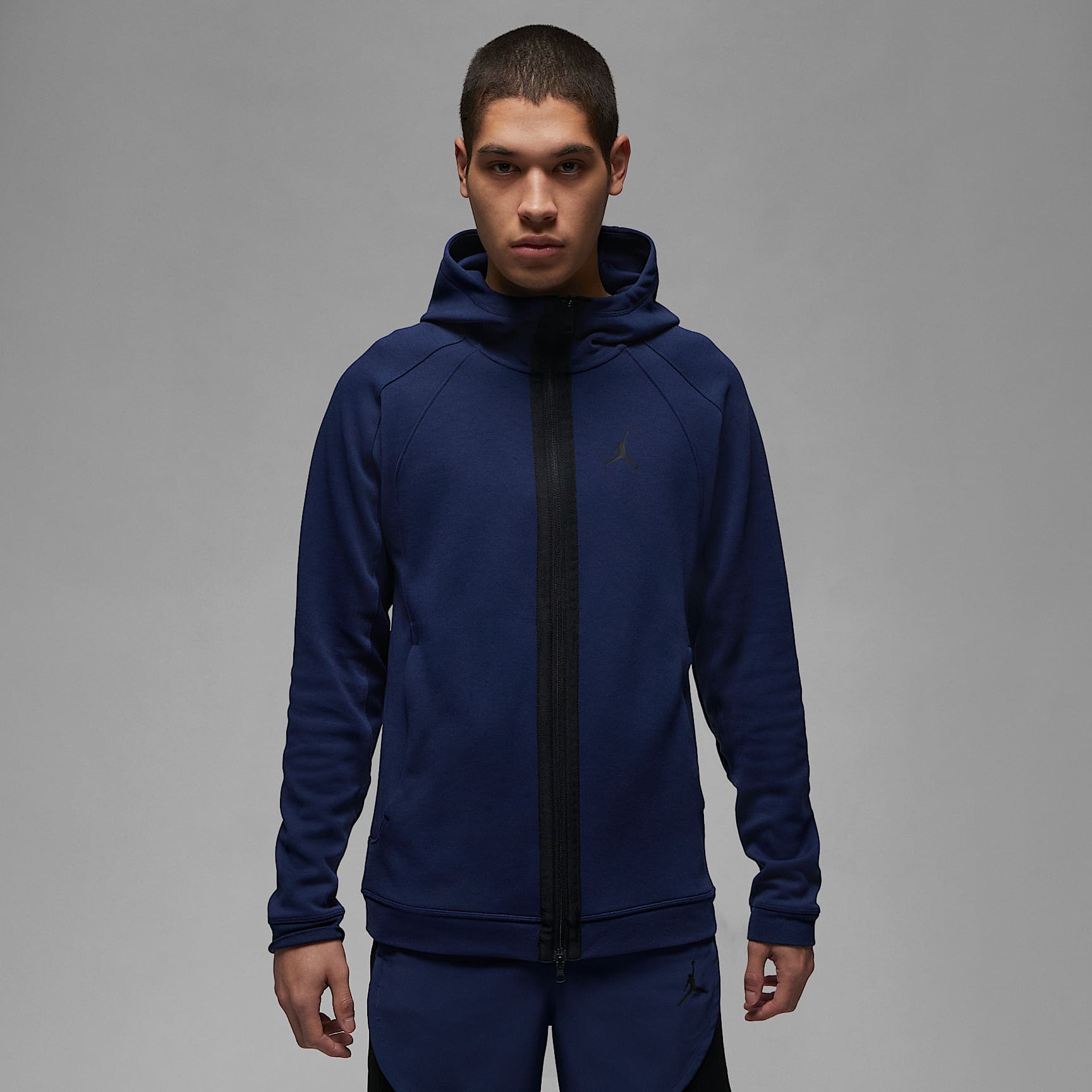 Jordan Dri-FIT Sport Men's Air Fleece Full-Zip Hoodie. Nike ID